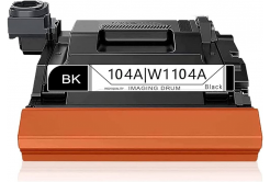 Kompatibilis dobegység HP 104A W1104A fekete (black)