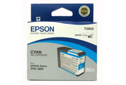 Epson T5802 cián (cyan) eredeti tintapatron