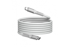 Verbatim 31850 USB-kábel, USB C + USB C, 60W, 1.2m, mágneses, doboz, szürke