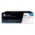 HP 304A CF372AM, cián/bíborvörös/sárga (cyan/magenta/yellow) eredeti toner