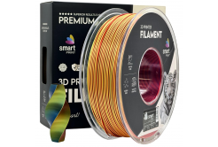Smart Print FG-S113-E1, 3D filament, PLA Silk, 1,75mm, 1000g, Tri Color, Többszínű (Sunset horizon)