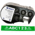 Brady M4C-750-595-GN-WT / 170827, 19.05 mm x 7.62 m, vinil, fehér nyomtatás / zöld alapon