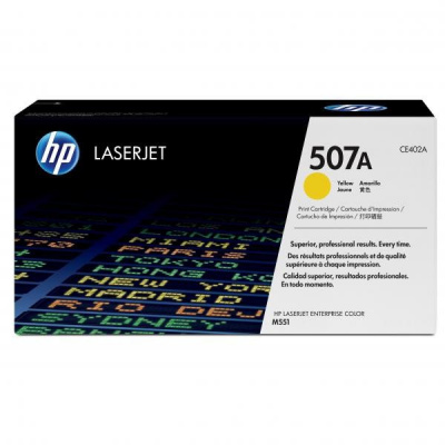 HP 507A CE402A sárga (yellow) eredeti toner