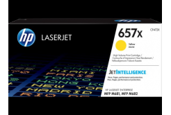 HP 657X CF472X sárga (yellow) eredeti toner
