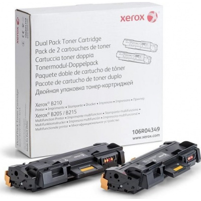 Xerox 106R04349 fekete (black) eredeti toner multipack