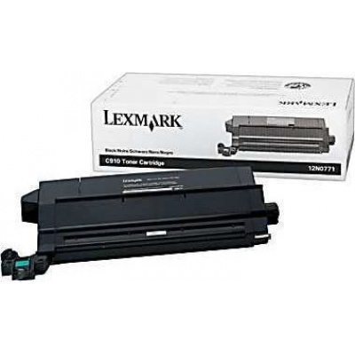 Lexmark 12N0771 fekete (black) eredeti toner