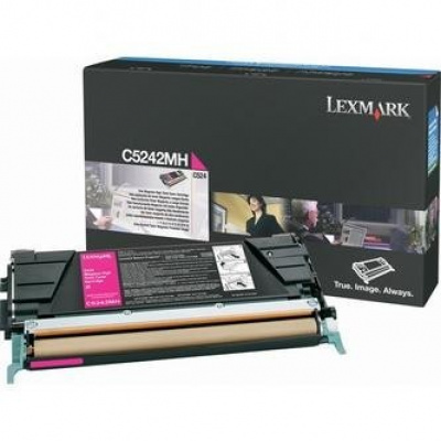 Lexmark C5242MH bíborvörös (magenta) eredeti toner