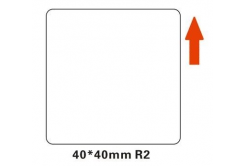 Niimbot štítky R 40x40mm 180ks White pro B21