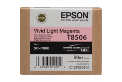 Epson T850600 világos bíborvörös (light magenta) eredeti tintapatron