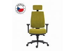 Powerton ERGO JANA Kancelářské ergonomické křeslo, Zelené