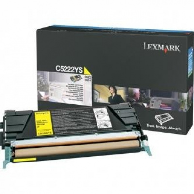 Lexmark C5222YS sárga (yellow) eredeti toner