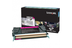Lexmark 24B5702 bíborvörös (magenta) eredeti toner