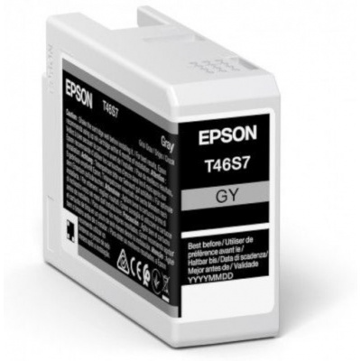 Epson T46S7 C13T46S700 szürke (gray) eredeti tintapatron