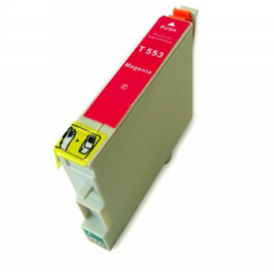 Epson T0553 bíborvörös (magenta) utángyártott tintapatron