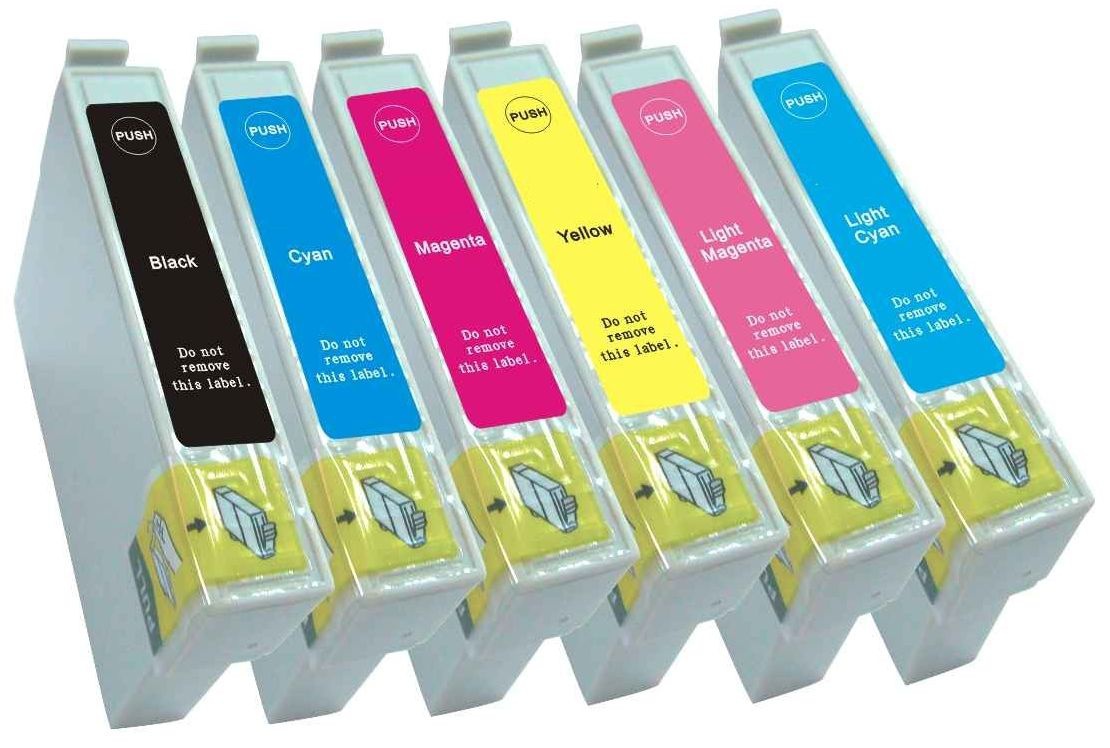  Epson T0807  multipack kompatibilis tintapatron CDRmarket