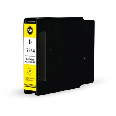 Epson T7554 sárga (yellow) utángyártott tintapatron
