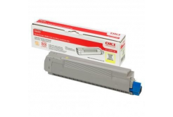 OKI 43487709 sárga (yellow) eredeti toner
