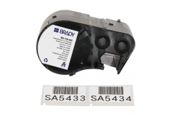 Brady M5-125-492 / 170901, 44.45 mm, Polyester, fekete nyomtatás / fehér alapon