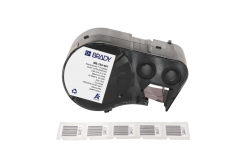 Brady M5-194-481 / 170886, 22.86 mm, Polyester, fekete nyomtatás / fehér alapon