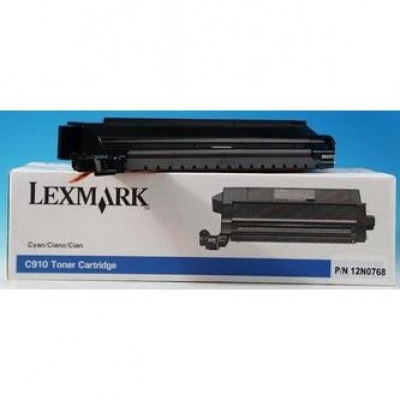 Lexmark 12N0768 cián (cyan) eredeti toner