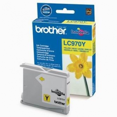 Brother LC-970Y sárga (yellow) eredeti tintapatron