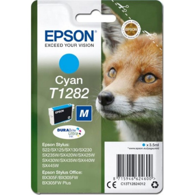 Epson T1282 C13T12824012 cián (cyan) eredeti tintapatron