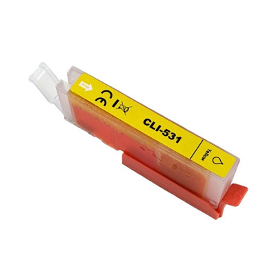 Canon CLI-531Y 6121C001 sárga (yellow) kompatibilis tintapatron