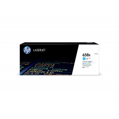 HP 658X W2001X cián (cyan) eredeti toner