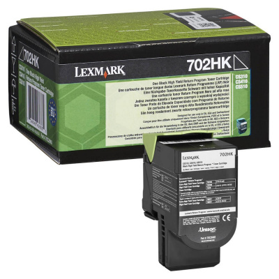 Lexmark 70C2HKE fekete (black) eredeti toner