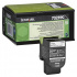Lexmark 70C2HKE fekete (black) eredeti toner