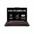 ASUS TUF Gaming F16  FA607PV-RL120 Notebook, R9-7940HX, 16", WUXGA, 32GB, 1TB SSD, RTX 4060, bez OS, Gray, 2R, Cseh billentyűzet