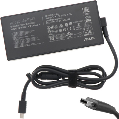ASUS eredeti ADAPTER 380W 20V 3P(TÉGLALAP)