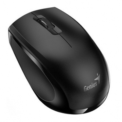 Genius Egér NX-8006S 31030024400, 1600DPI, 2.4 [GHz], optikai, 3 gomb, vezetéknélküli USB, fekete, AA