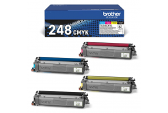 Brother TN248VAL CMYK (színes) multipack eredeti toner