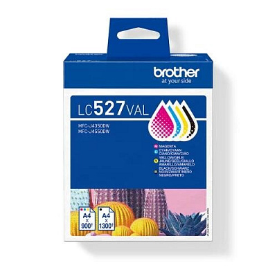 Brother LC-527VAL színes (CMYK) eredeti tintapatron