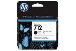 HP 712 3ED70A fekete (black) eredeti tintapatron
