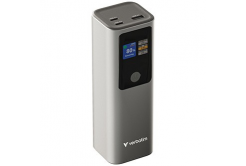 Verbatim 32269 power bank diszplejjel, Charge 'n' Go, 32269, 27000mAh, szürke