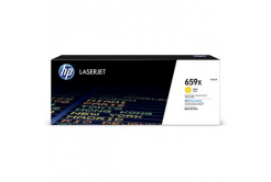 HP 659X W2012X sárga (yellow) eredeti toner