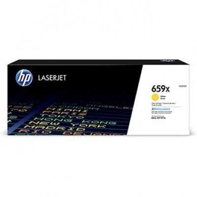 HP 659X W2012X sárga (yellow) eredeti toner