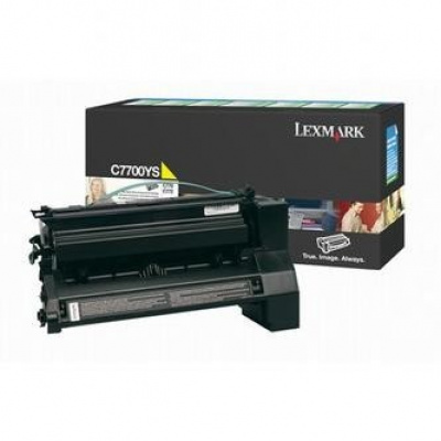Lexmark C7700YS sárga (yellow) eredeti toner