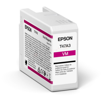 Epson C13T47A30N bíborvörös (magenta) eredeti tintapatron