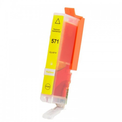 Canon CLI-571XL sárga (yellow) kompatibilis tintapatron