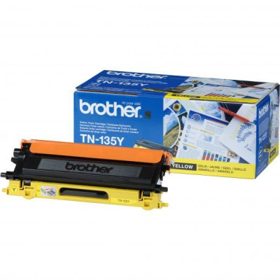 Brother TN-135Y sárga (yellow) eredeti toner