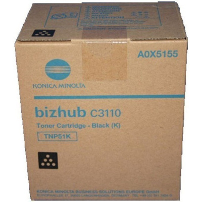Konica Minolta TNP-51K fekete (black) eredeti toner