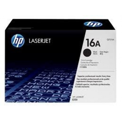 HP 16A Q7516A fekete (black) eredeti toner