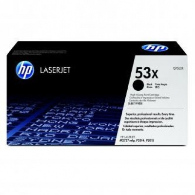 HP 53X Q7553X fekete (black) eredeti toner