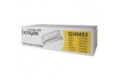 Lexmark 12A1453 sárga (yellow) eredeti toner