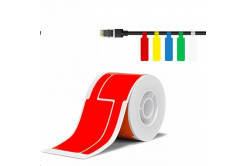 Niimbot 1EA01174101, 25x76mm, 200db, vörös önragasztó címkék kábelekhez