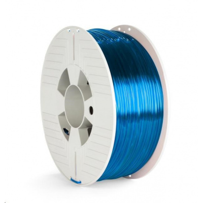 Verbatim 55064 3D filament, PET-G, 2,85mm, 1000g, 123m, Átlátszó kék (Blue Transparent)