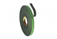 3M 9508B Szerelési kétoldalas habszalag, fekete, 19 mm x 66 m